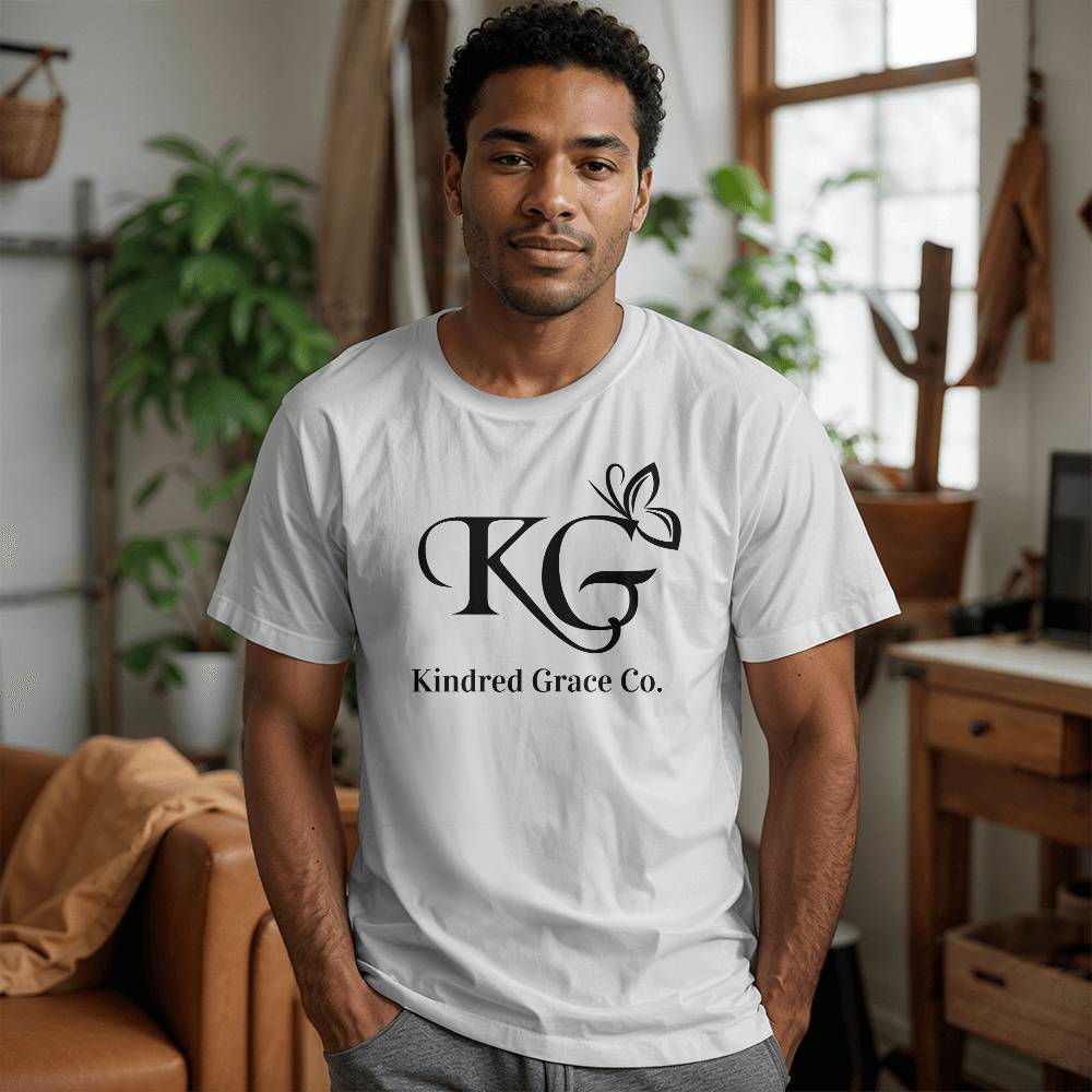 Kindred Grace Co. Tshirt- White w/ Black Logo