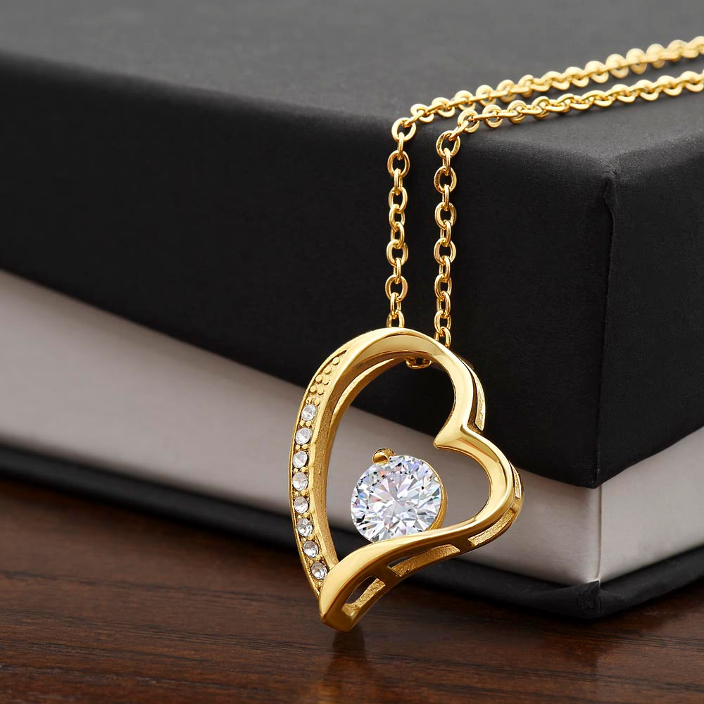 Forever Love Open Heart Necklace – A Timeless Symbol of Devotion