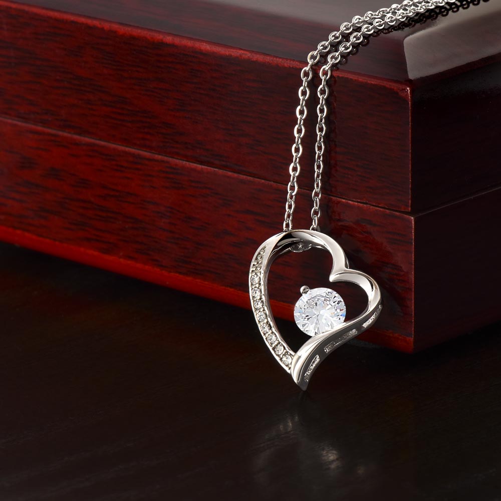 Forever Love Open Heart Necklace – A Timeless Symbol of Devotion