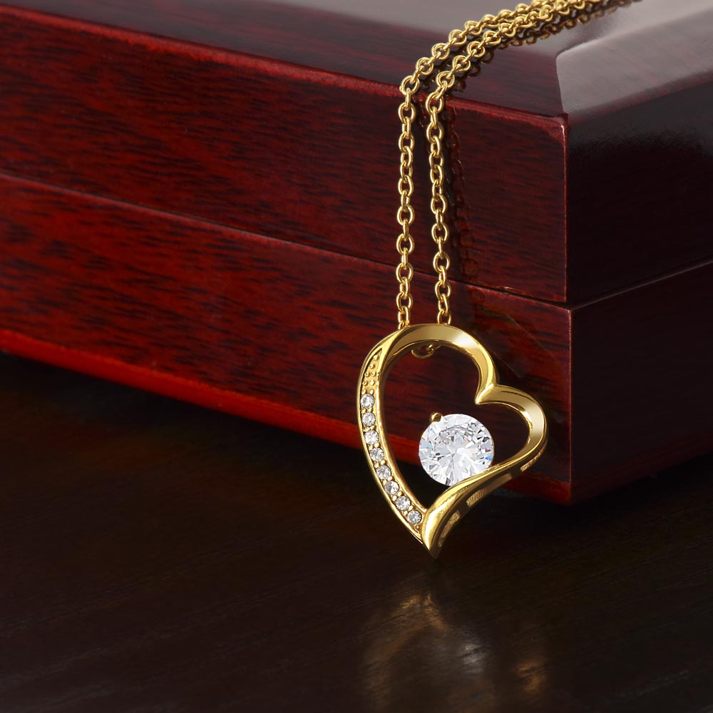Forever Love Open Heart Necklace – A Timeless Symbol of Devotion