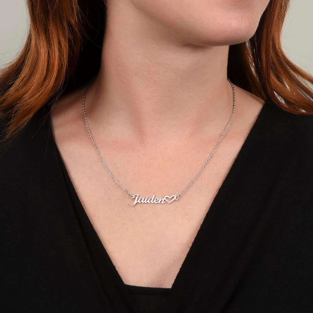 Custom Name Necklace_ Choose Standard or Luxury Box