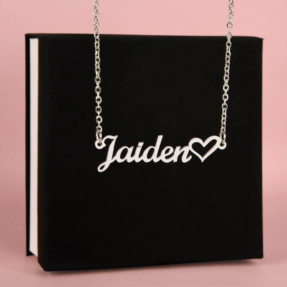 Custom Name Necklace_ Choose Standard or Luxury Box