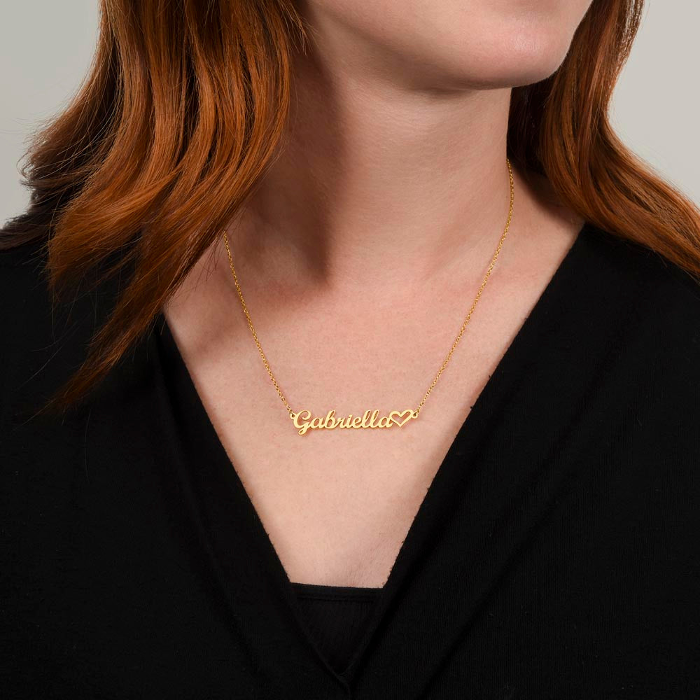 Custom Name Necklace_ Choose Standard or Luxury Box
