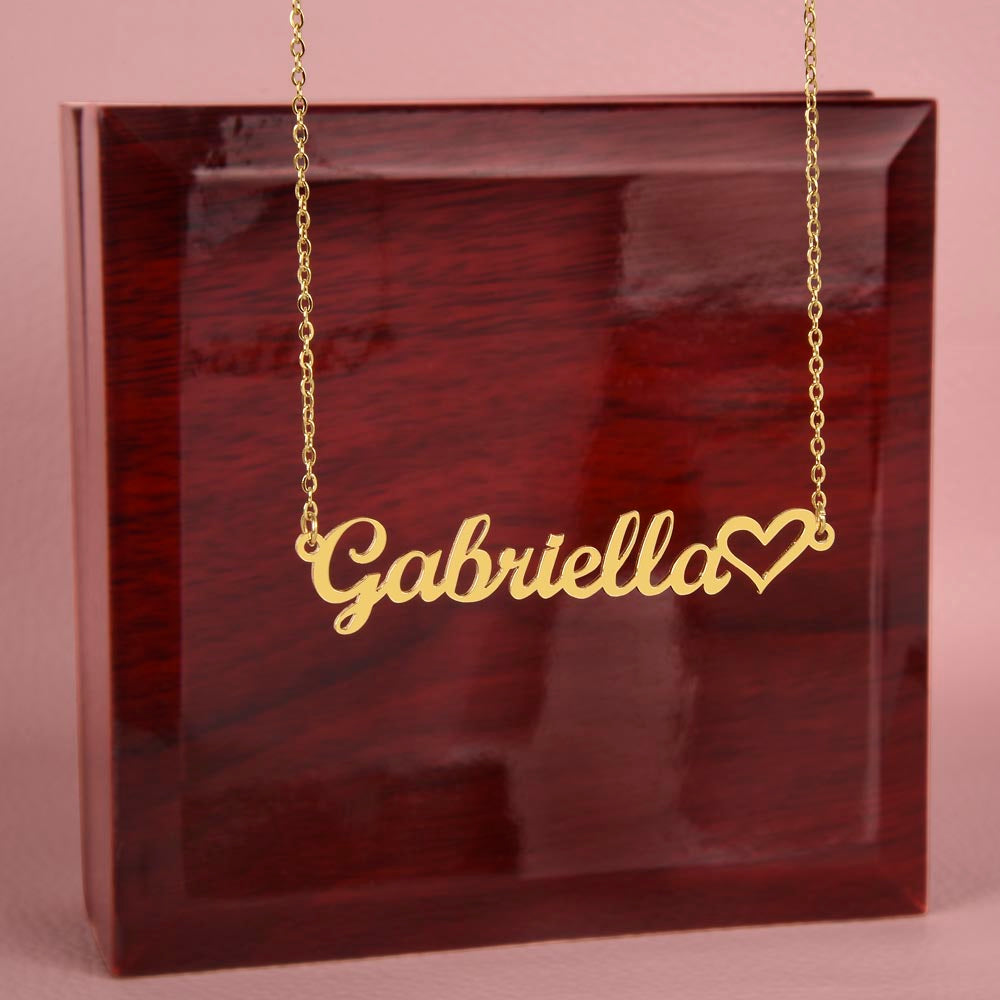 Custom Name Necklace_ Choose Standard or Luxury Box