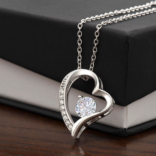 Forever Love Open Heart Necklace – A Timeless Symbol of Devotion