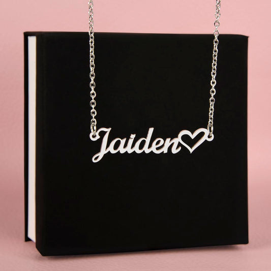 Custom Name Necklace_ Choose Standard or Luxury Box