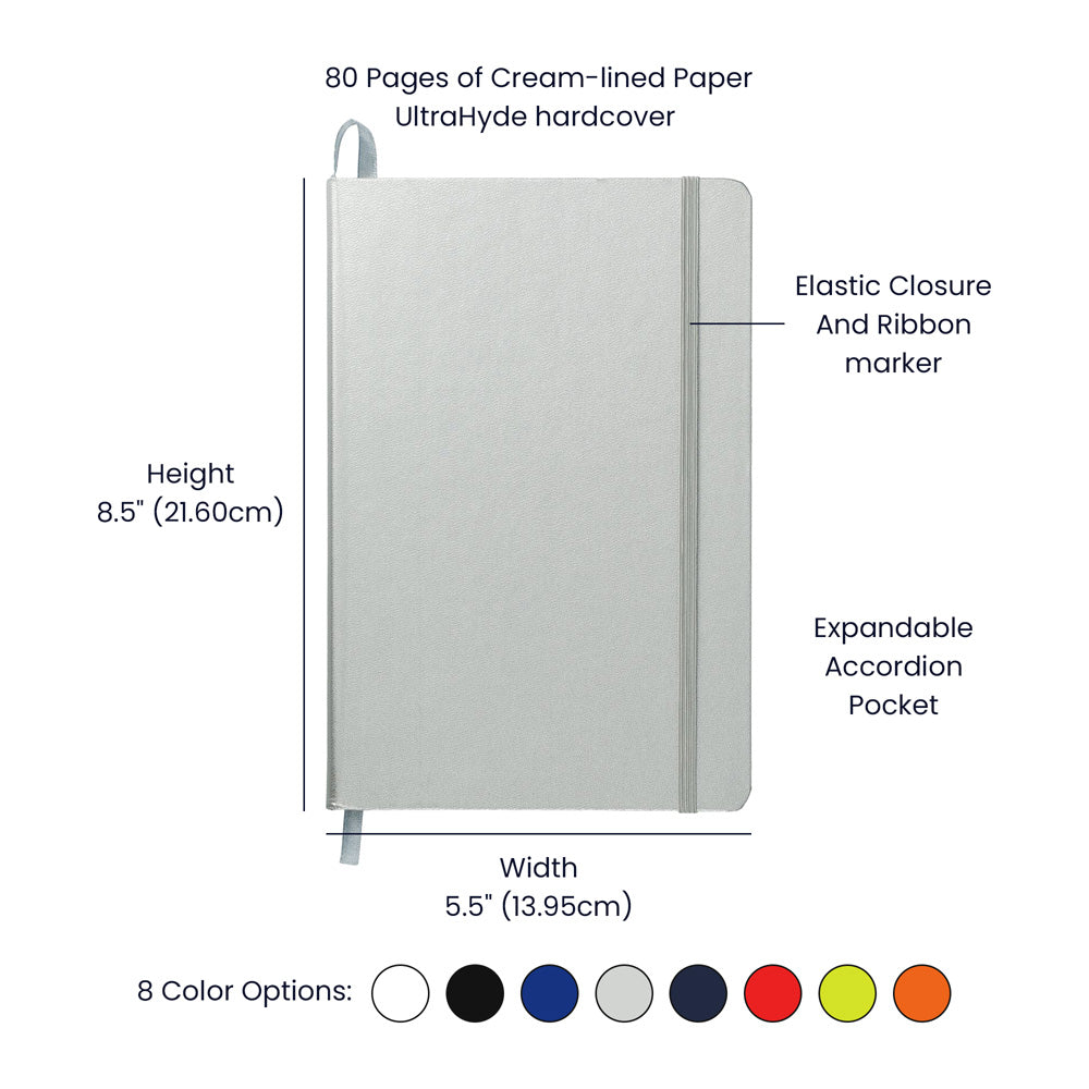 Blessed and Favored Bound Journal | Ice Blue |  Choose Your Ribbon Color